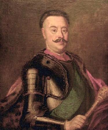Augustyn Mirys Portrait of Jan Klemens Branicki, Grand Hetman of the Crown oil painting picture